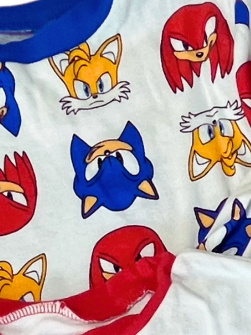 Sonic The Hedge Hog Sleepwear Boys Size 12